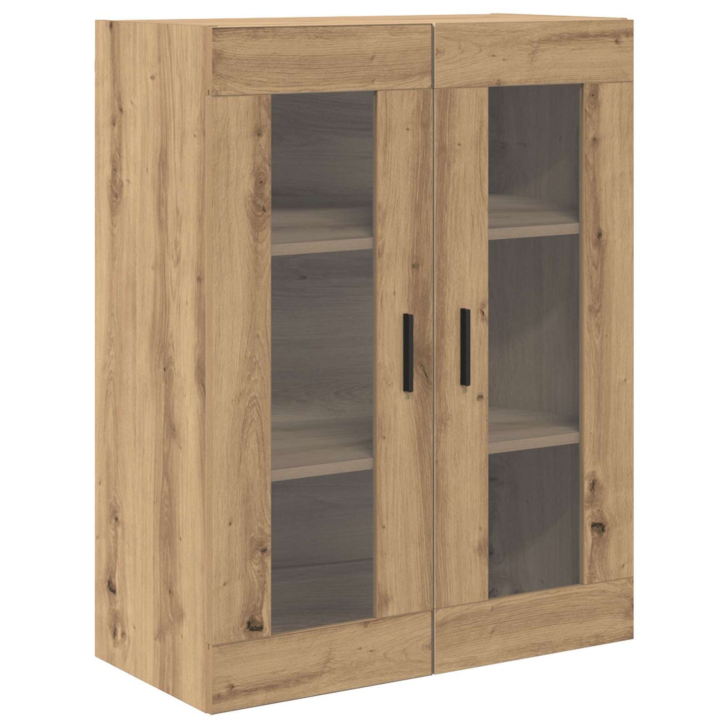 Vysoký Bufet 2 Ks Artisanový Dub 69,5 X 34 X 180 Cm