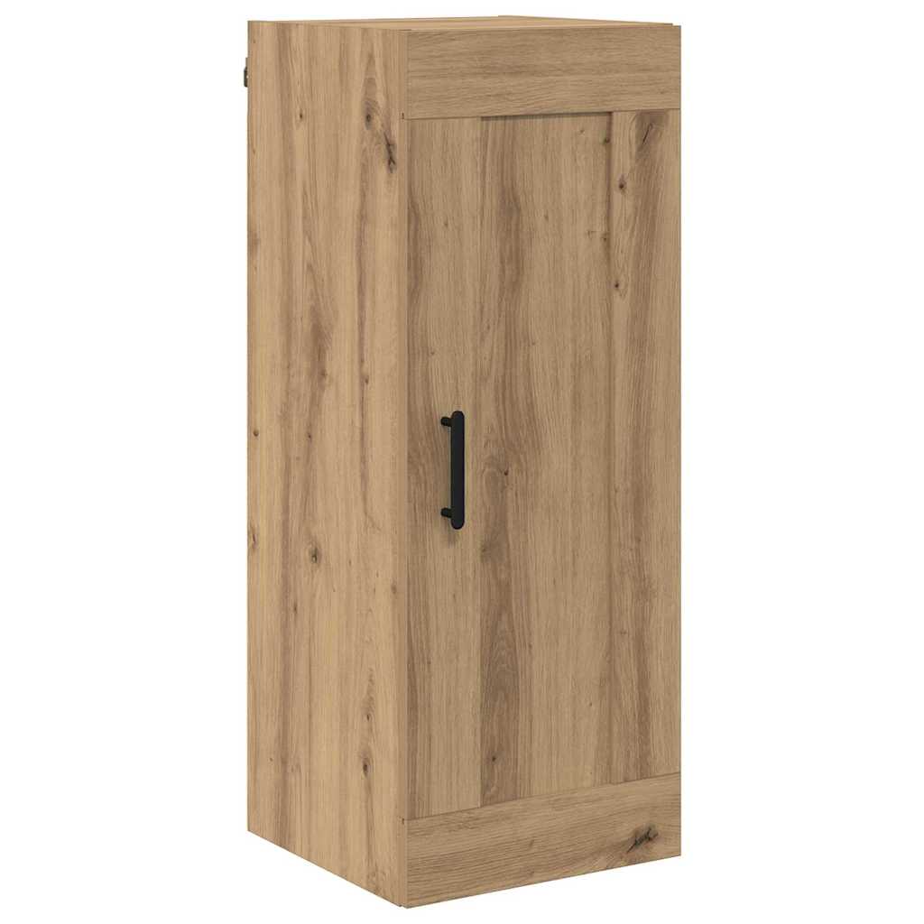 Vysoký Bufet Artisanový Dub 34,5 X 34 X 180 Cm Kompozitní Dřevo