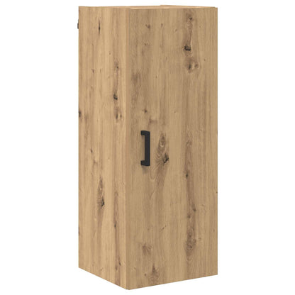 Vysoký Bufet Artisanový Dub 34,5 X 34 X 180 Cm Kompozitní Dřevo