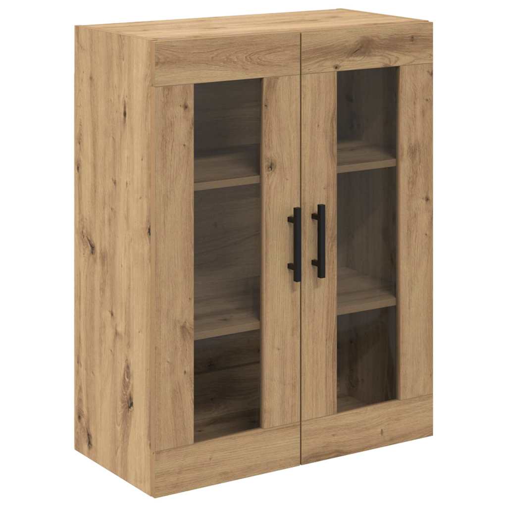 Vysoký Bufet 2 Ks Artisanový Dub 69,5 X 34 X 180 Cm