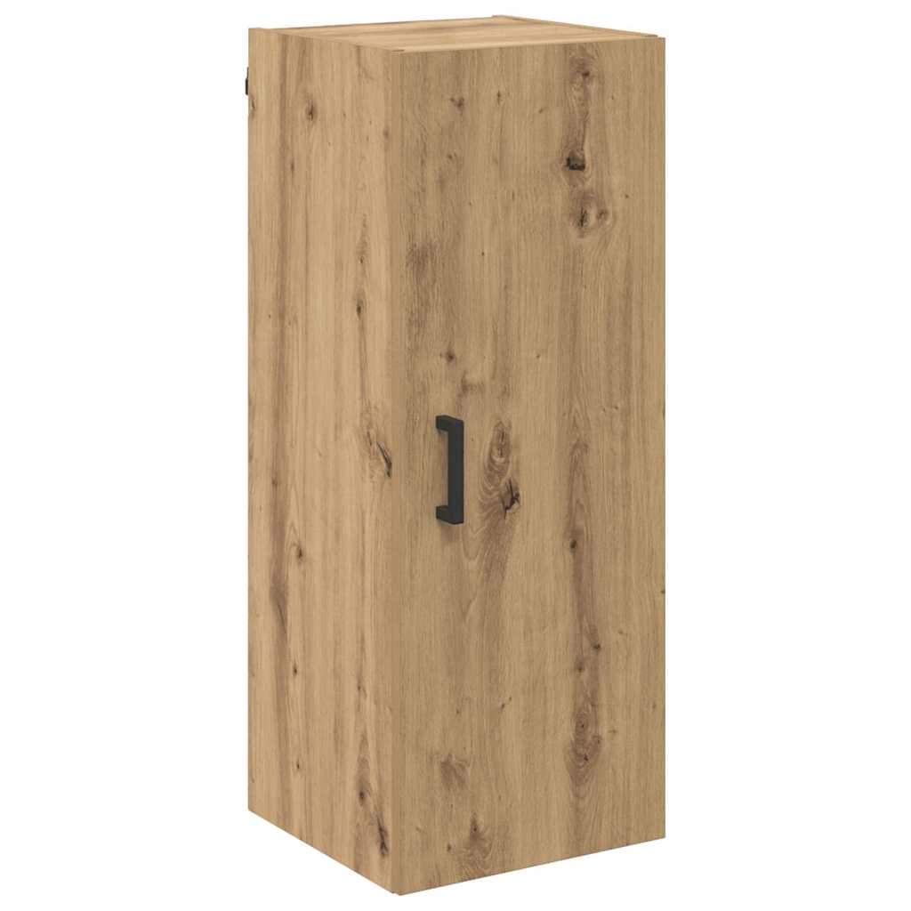 Vysoký Bufet Artisanový Dub 34,5 X 34 X 180 Cm Kompozitní Dřevo