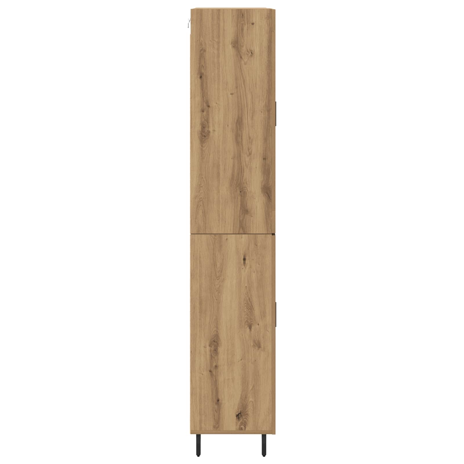 Vysoký Bufet 2 Ks Artisanový Dub 69,5 X 34 X 180 Cm