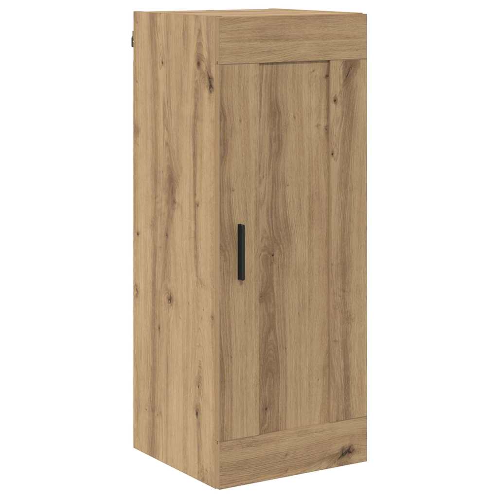 Vysoký Bufet Artisanový Dub 34,5 X 34 X 180 Cm Kompozitní Dřevo