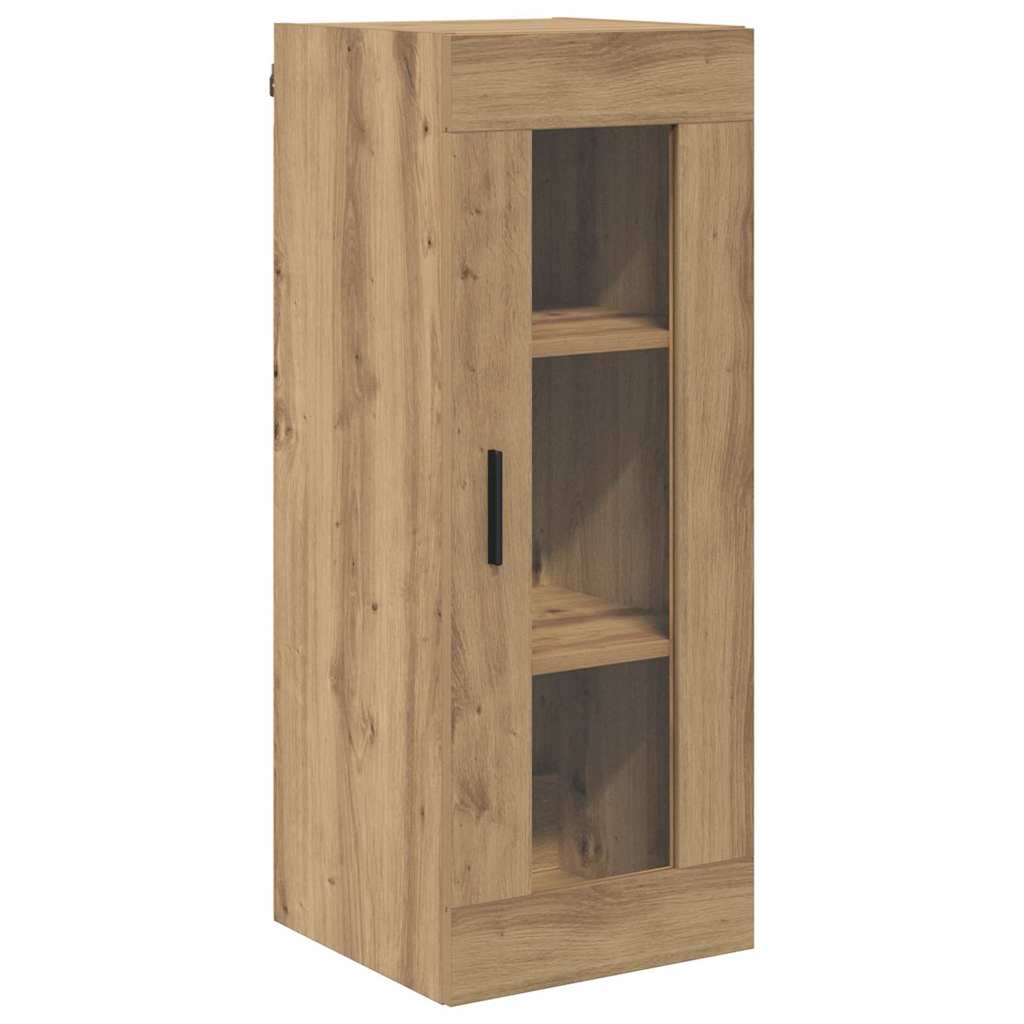 Vysoký Bufet Artisanový Dub 34,5 X 34 X 180 Cm Kompozitní Dřevo