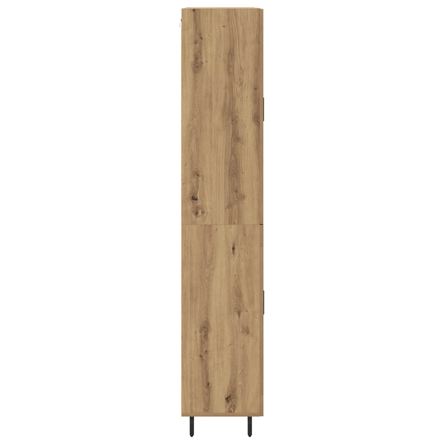 Vysoký Bufet 2 Ks Artisanový Dub 69,5 X 34 X 180 Cm
