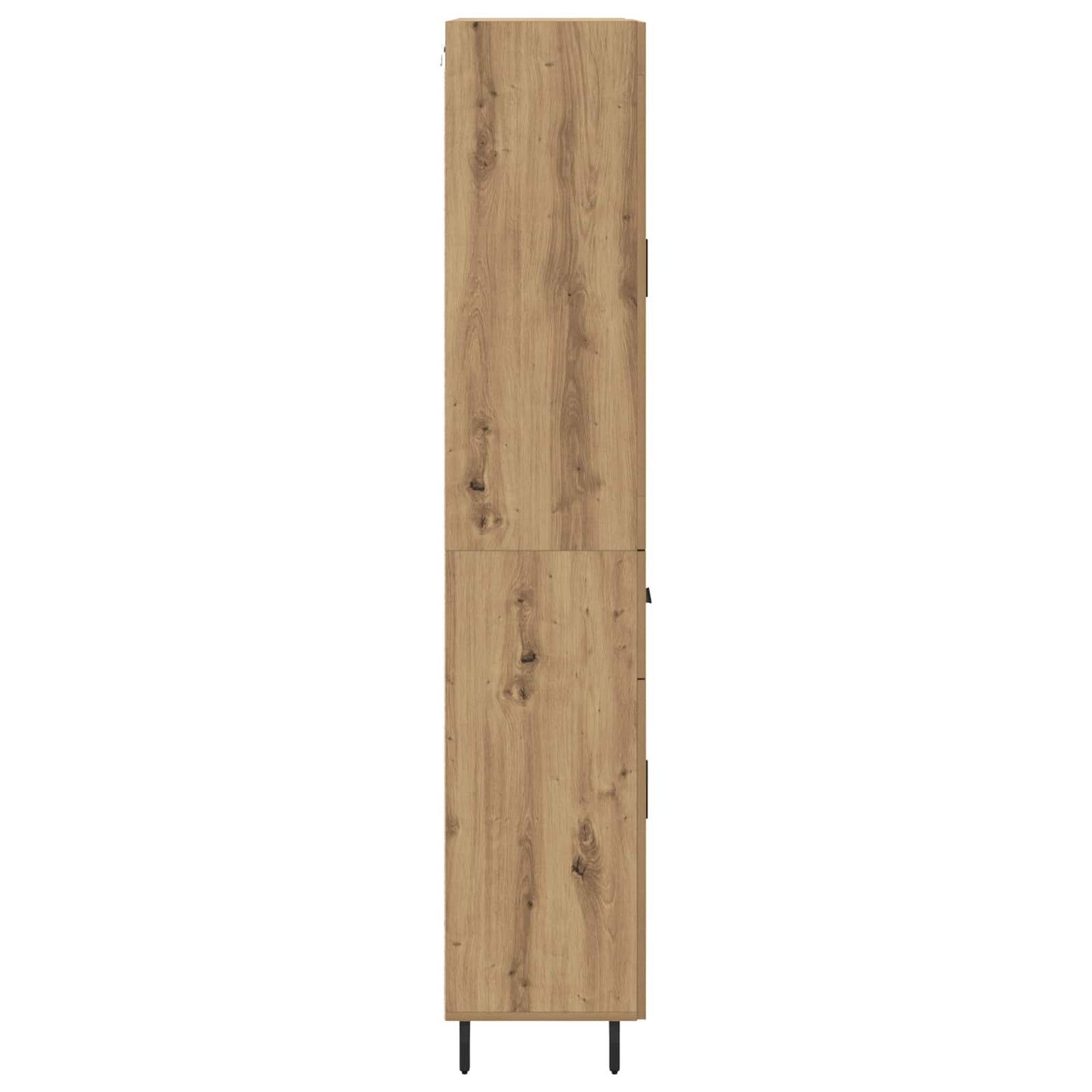 Vysoký Bufet 2 Ks Artisanový Dub 69,5 X 34 X 180 Cm