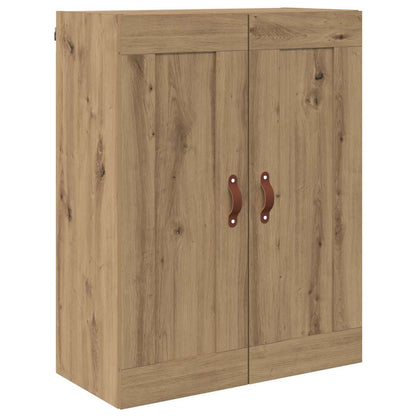Vysoký Bufet Artisanový Dub 69,5 X 34 X 180 Cm Kompozitní Dřevo