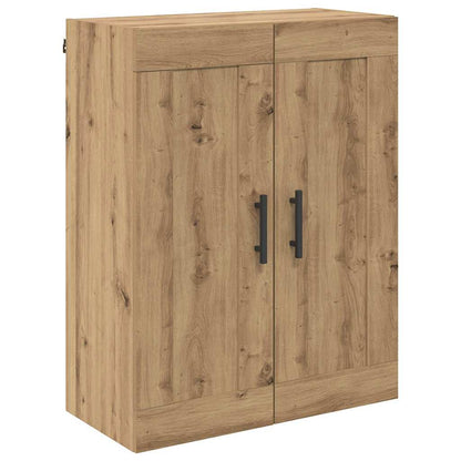 Vysoký Bufet 2 Ks Artisanový Dub 69,5 X 34 X 180 Cm