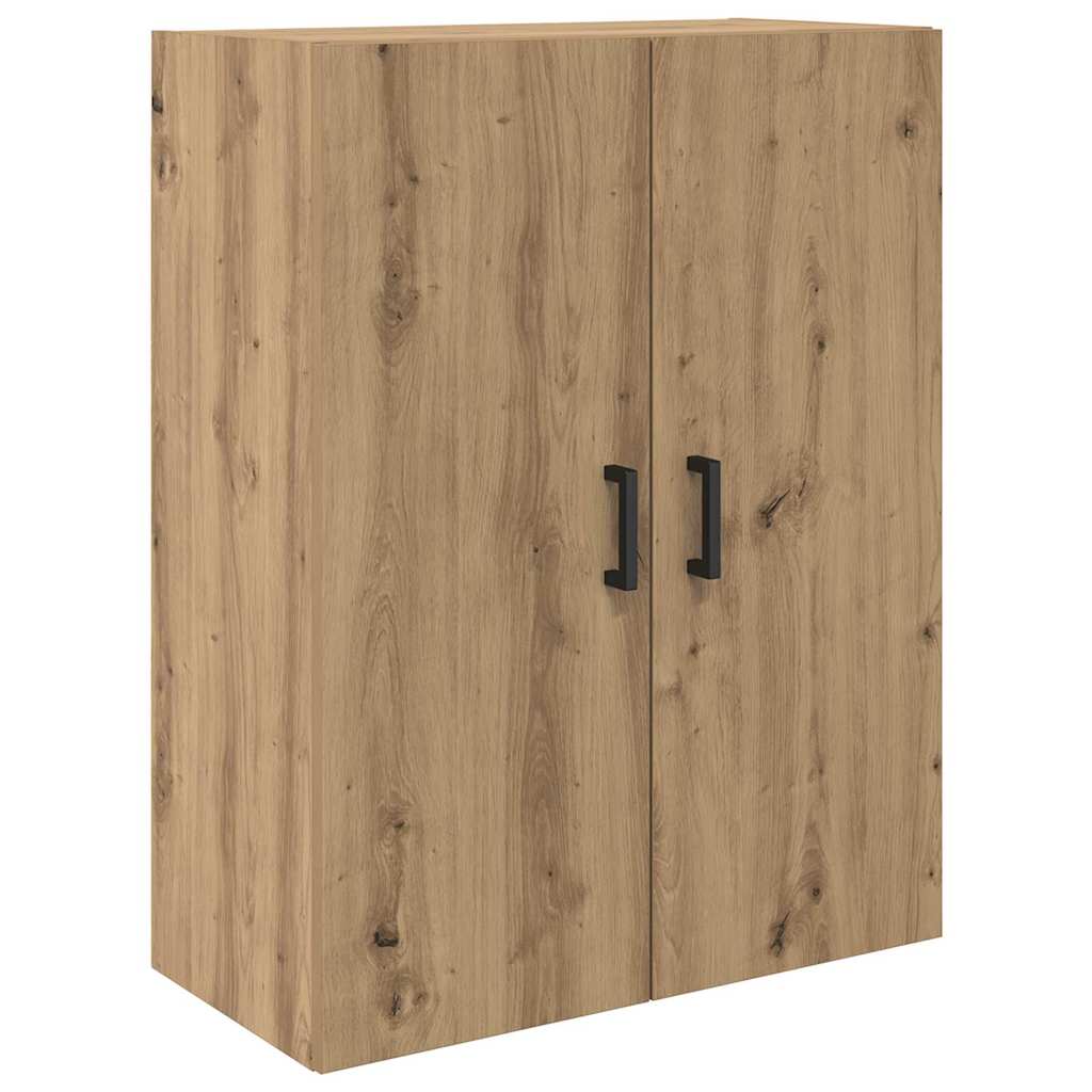 Vysoký Bufet Artisanový Dub 69,5 X 34 X 180 Cm Kompozitní Dřevo