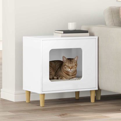 Kočičí Dům 51 X 30 X 52 Cm Kompozitní Dřevo