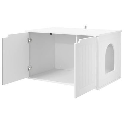 Kočičí Dům 85 X 55 X 50,5 Cm Kompozitní Dřevo