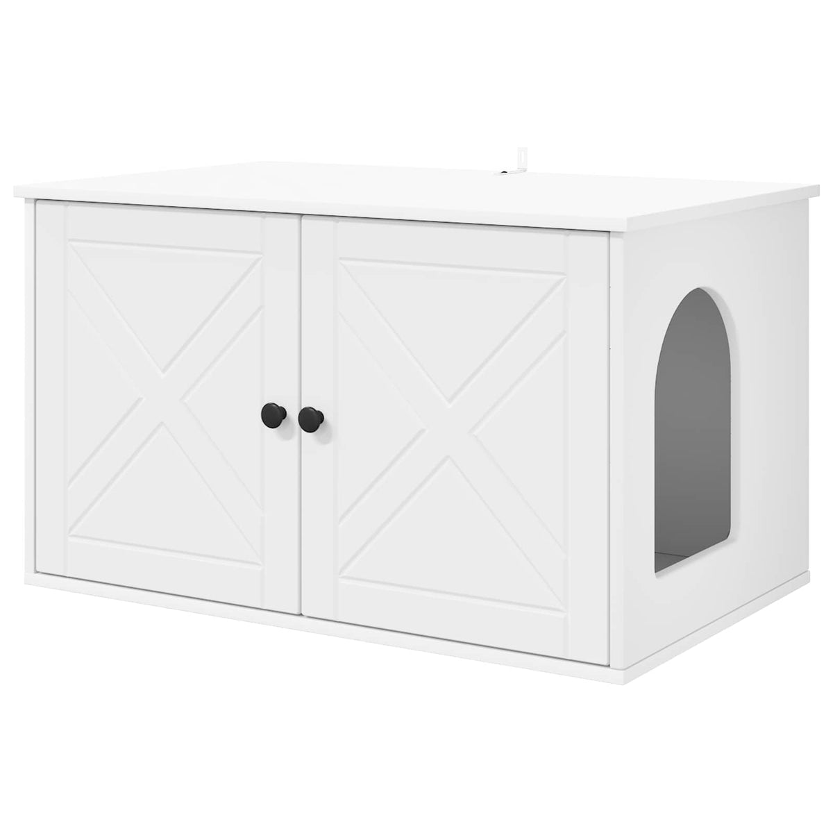 Kočičí Dům 85 X 55 X 50,5 Cm Kompozitní Dřevo