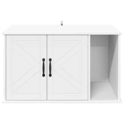 Kočičí Dům 85 X 55 X 50,5 Cm Kompozitní Dřevo