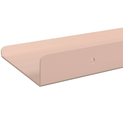 Plovoucí Police Nástěnný 3 Pcs Růžová 40 X 9 X 2,5 Cm Ocel