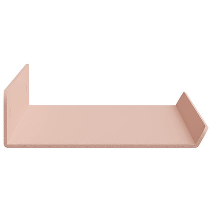 Plovoucí Police Nástěnný 3 Pcs Růžová 40 X 9 X 2,5 Cm Ocel