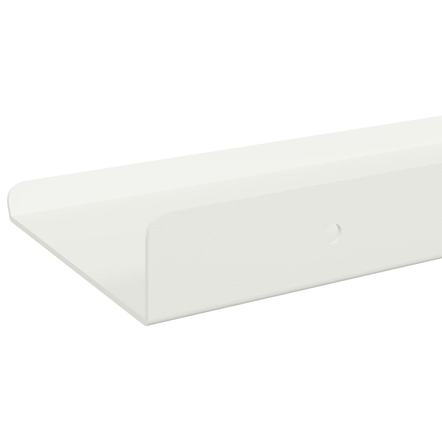 Plovoucí Police Nástěnný 3 Pcs Bílý 40 X 9 X 2,5 Cm Ocel