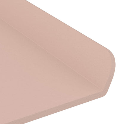 Plovoucí Police Nástěnný 4 Pcs Růžová 30 X 9 X 2,5 Cm Ocel