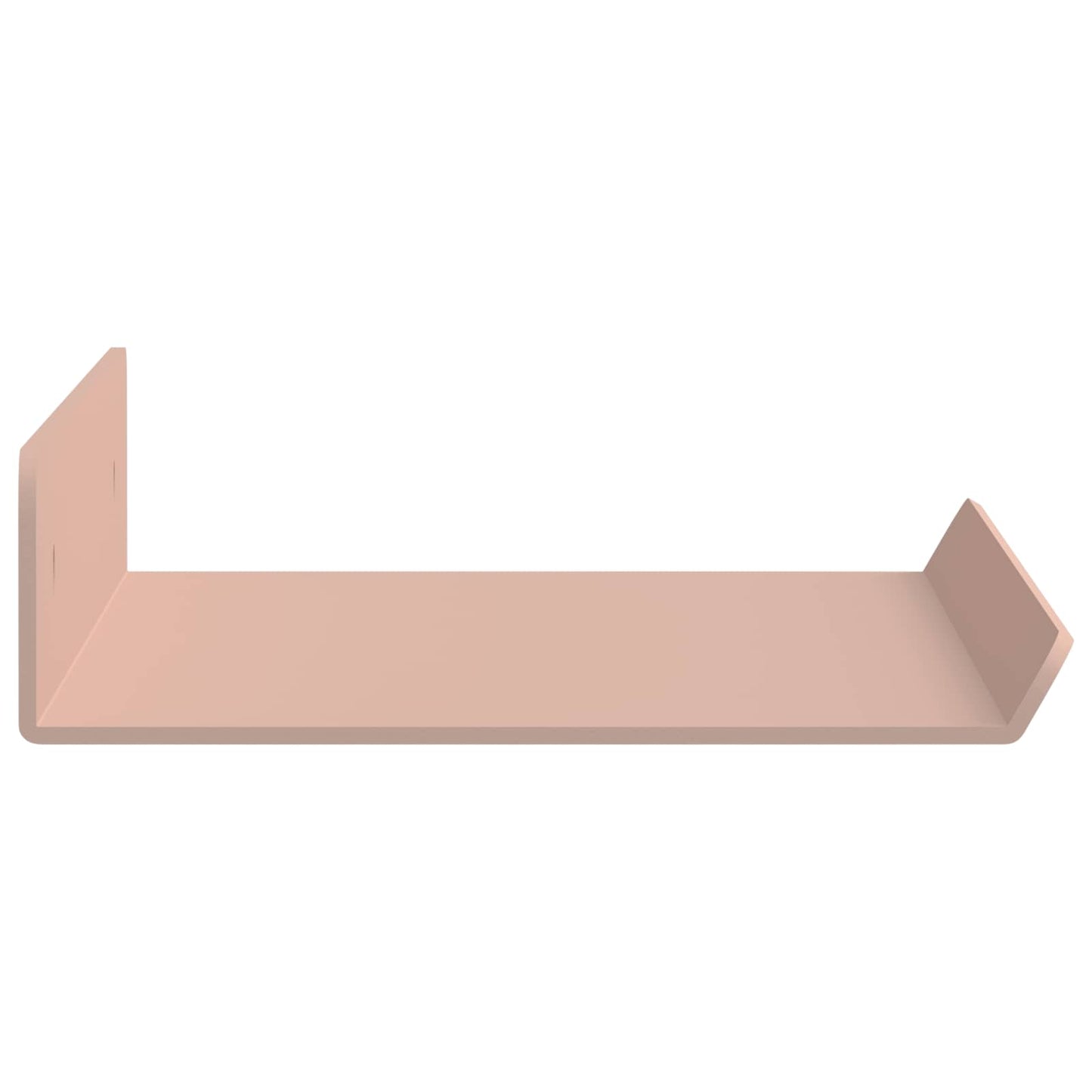 Plovoucí Police Nástěnný 4 Pcs Růžová 30 X 9 X 2,5 Cm Ocel