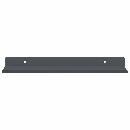 Plovoucí Police Nástěnný 2 Pcs Antracit 30 X 9 X 2,5 Cm Ocel