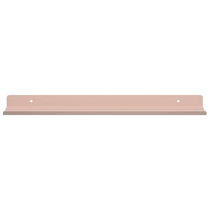 Plovoucí Police Nástěnný 4 Pcs Růžová 40 X 8,5 X 2,5 Cm Ocel
