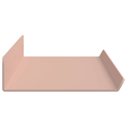 Plovoucí Police Nástěnný 2 Pcs Růžová 60 X 8,5 X 2,5 Cm Ocel