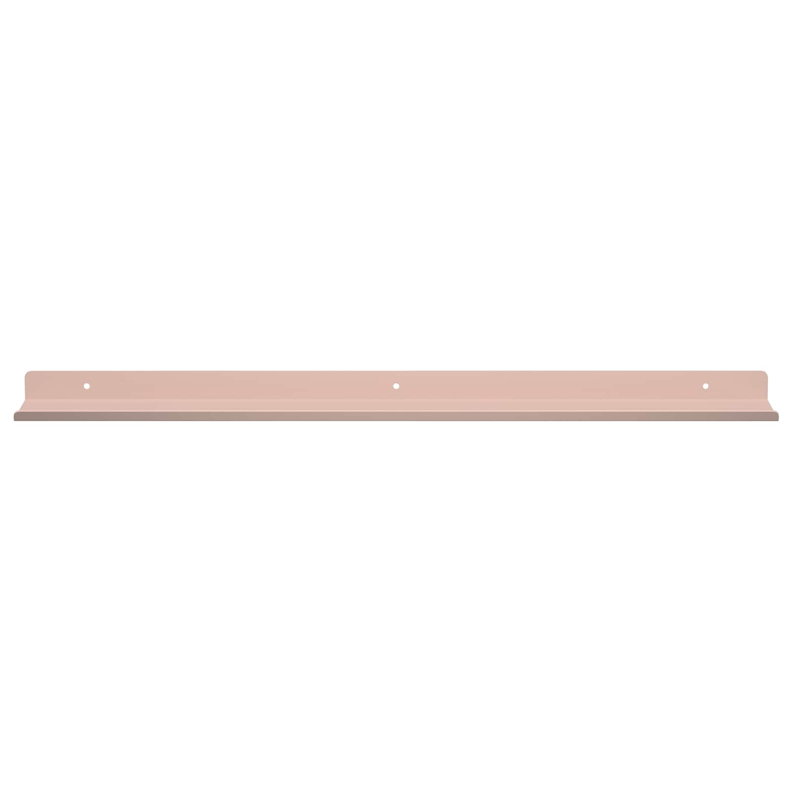 Plovoucí Police Nástěnný 4 Pcs Růžová 60 X 8,5 X 2,5 Cm Ocel