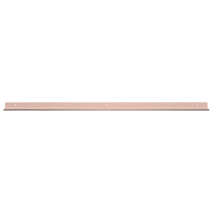 Plovoucí Police Nástěnný 4 Pcs Růžová 100 X 9 X 2,5 Cm Ocel