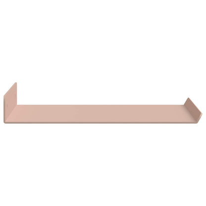 Plovoucí Police Nástěnný 2 Pcs Růžová 30 X 18 X 2,5 Cm Ocel