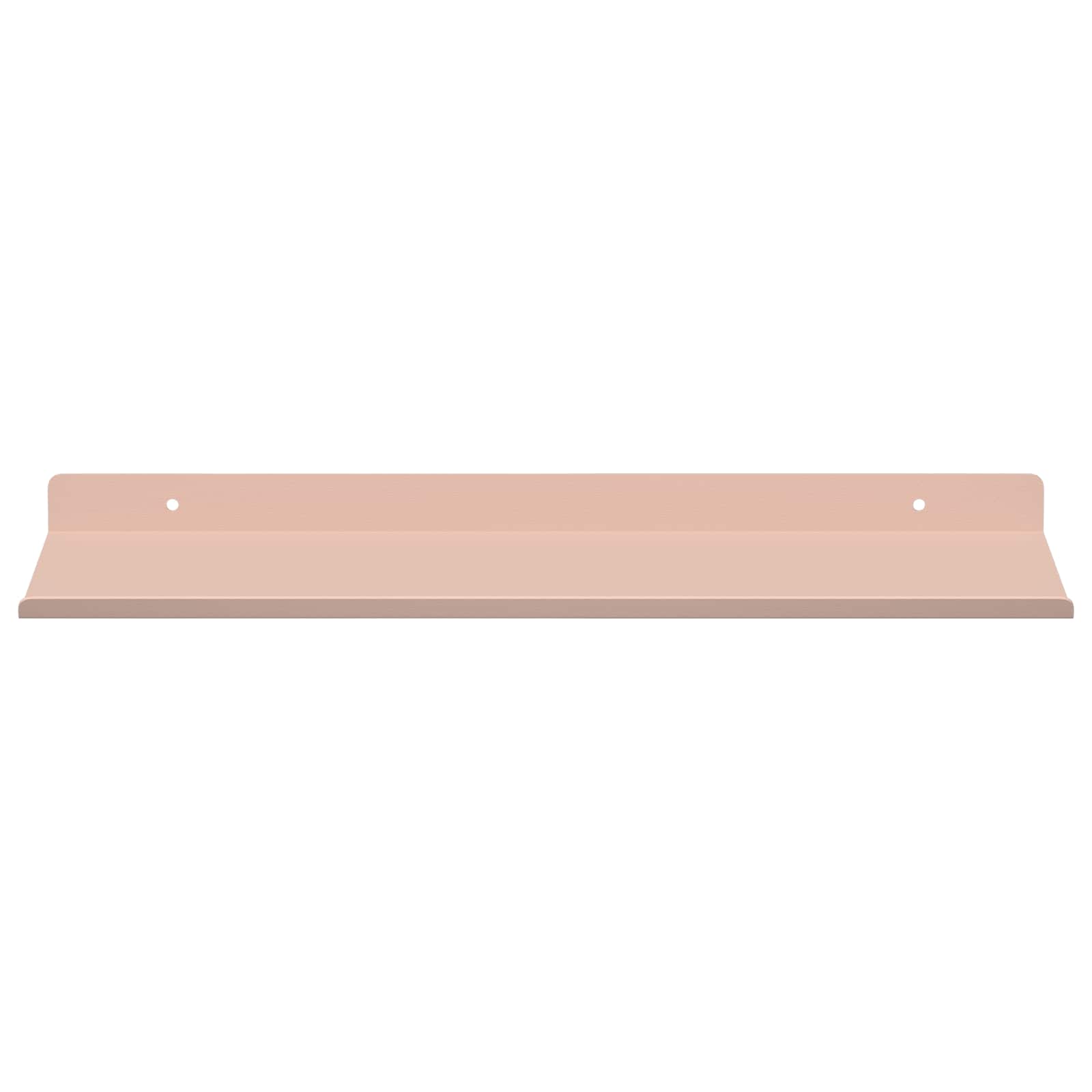 Plovoucí Police Nástěnný 4 Pcs Růžová 40 X 18 X 2,5 Cm Ocel