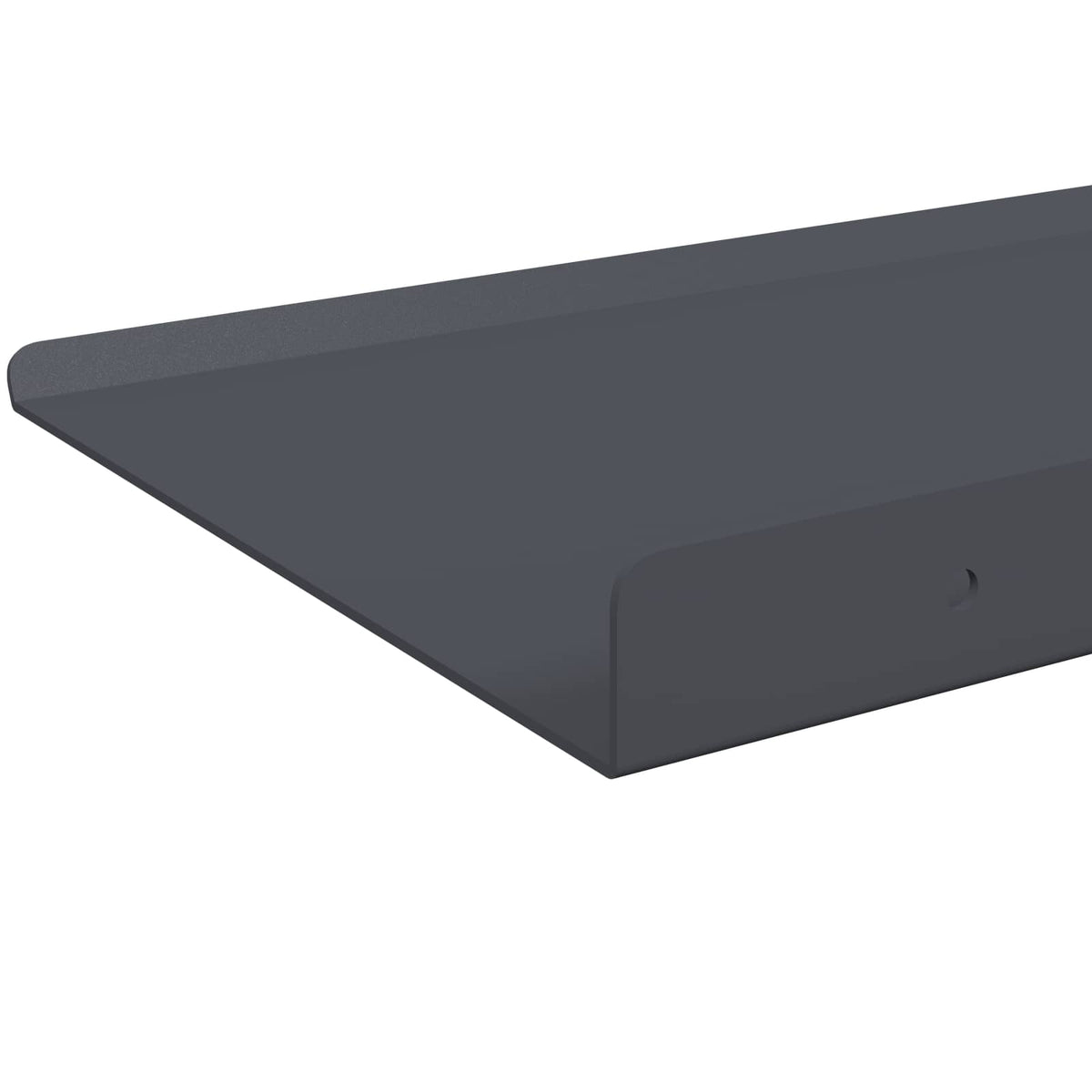 Plovoucí Police Nástěnný 2 Pcs Antracit 40 X 18 X 2,5 Cm Ocel