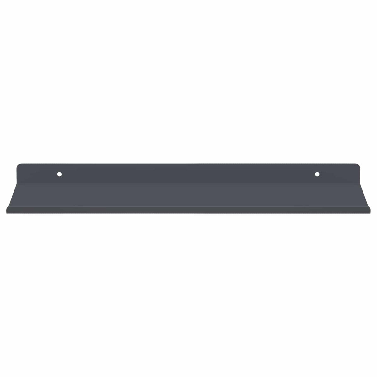 Plovoucí Police Nástěnný 2 Pcs Antracit 40 X 18 X 2,5 Cm Ocel