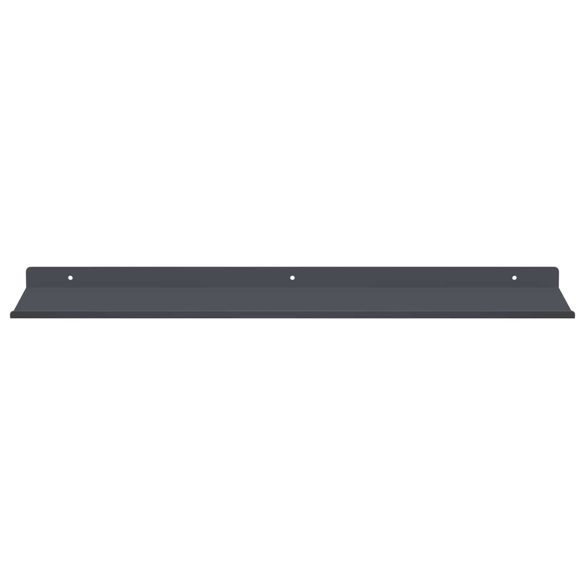 Plovoucí Police Nástěnný 4 Pcs Antracit 60 X 18 X 2,5 Cm Ocel