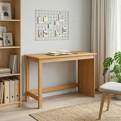 Stůl 112 X 50 X 75 Cm Masivní Borovicové Dřevo