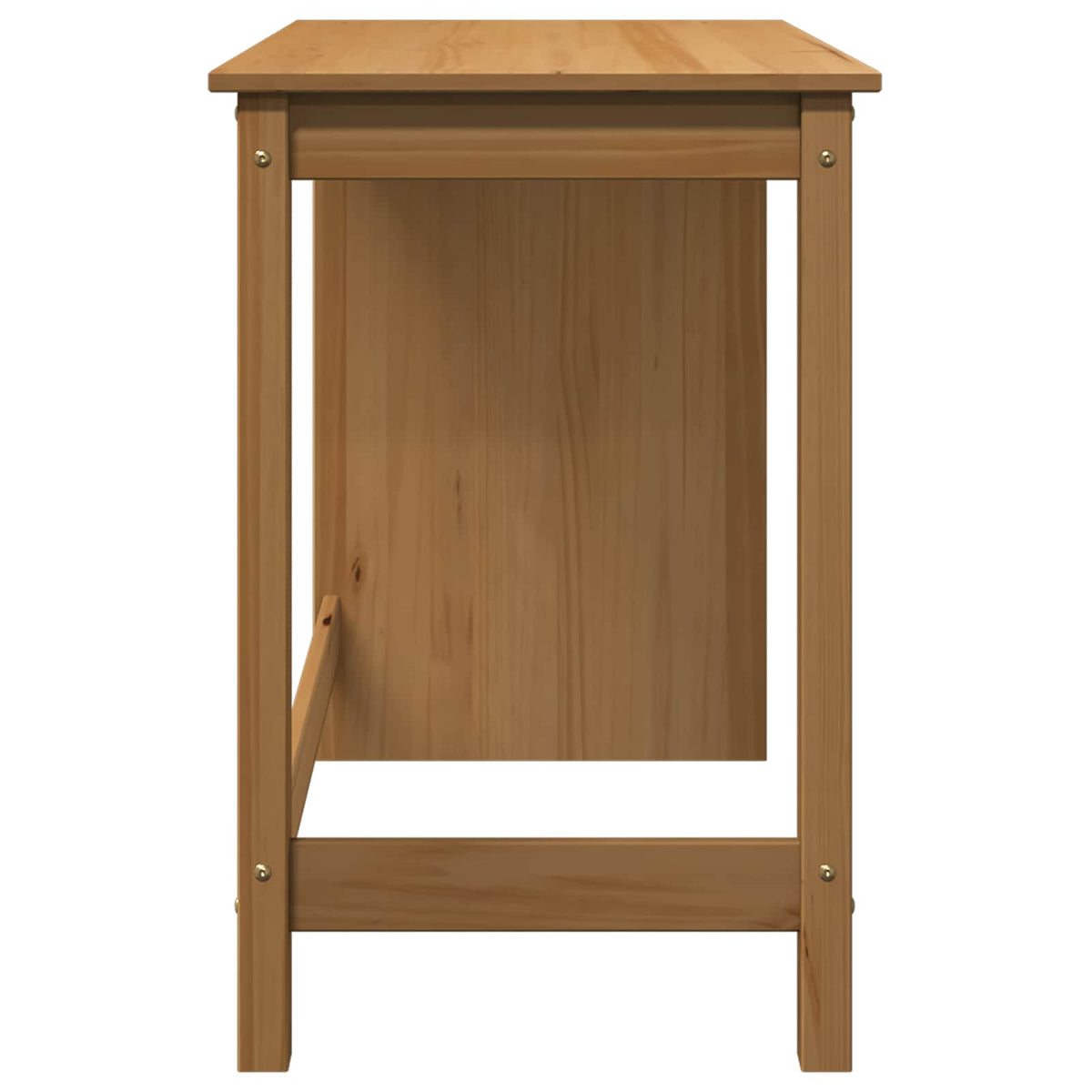 Stůl 112 X 50 X 75 Cm Masivní Borovicové Dřevo