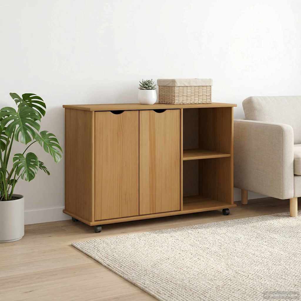 Kolejová Skříň S Kolem 100 X 39 X 65,5 Cm