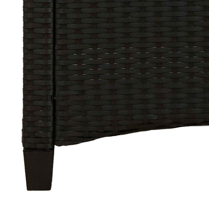 Zahradní Lavice 105 X 60 X 112 Cm Ocel A Polyester