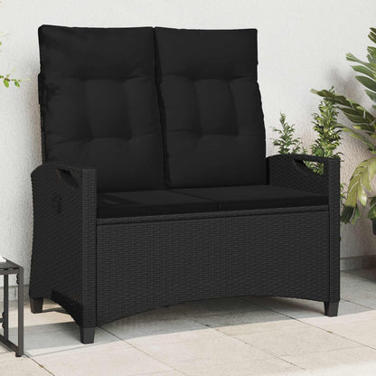 Zahradní Lavice 105 X 60 X 112 Cm Ocel A Polyester