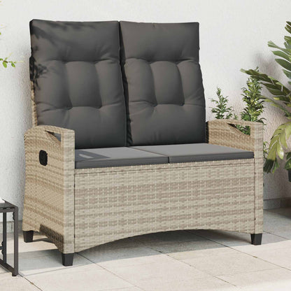 Zahradní Lavice 105 X 60 X 112 Cm Ocel A Polyester