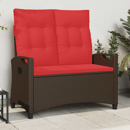 Zahradní Lavice 105 X 60 X 112 Cm Ocel A Polyester