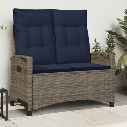 Zahradní Lavice 105 X 60 X 112 Cm Ocel A Polyester