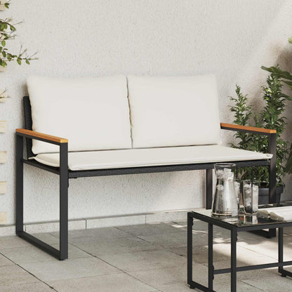 Lavice S Polštářem 115 X 65 X 72 Cm Ratan