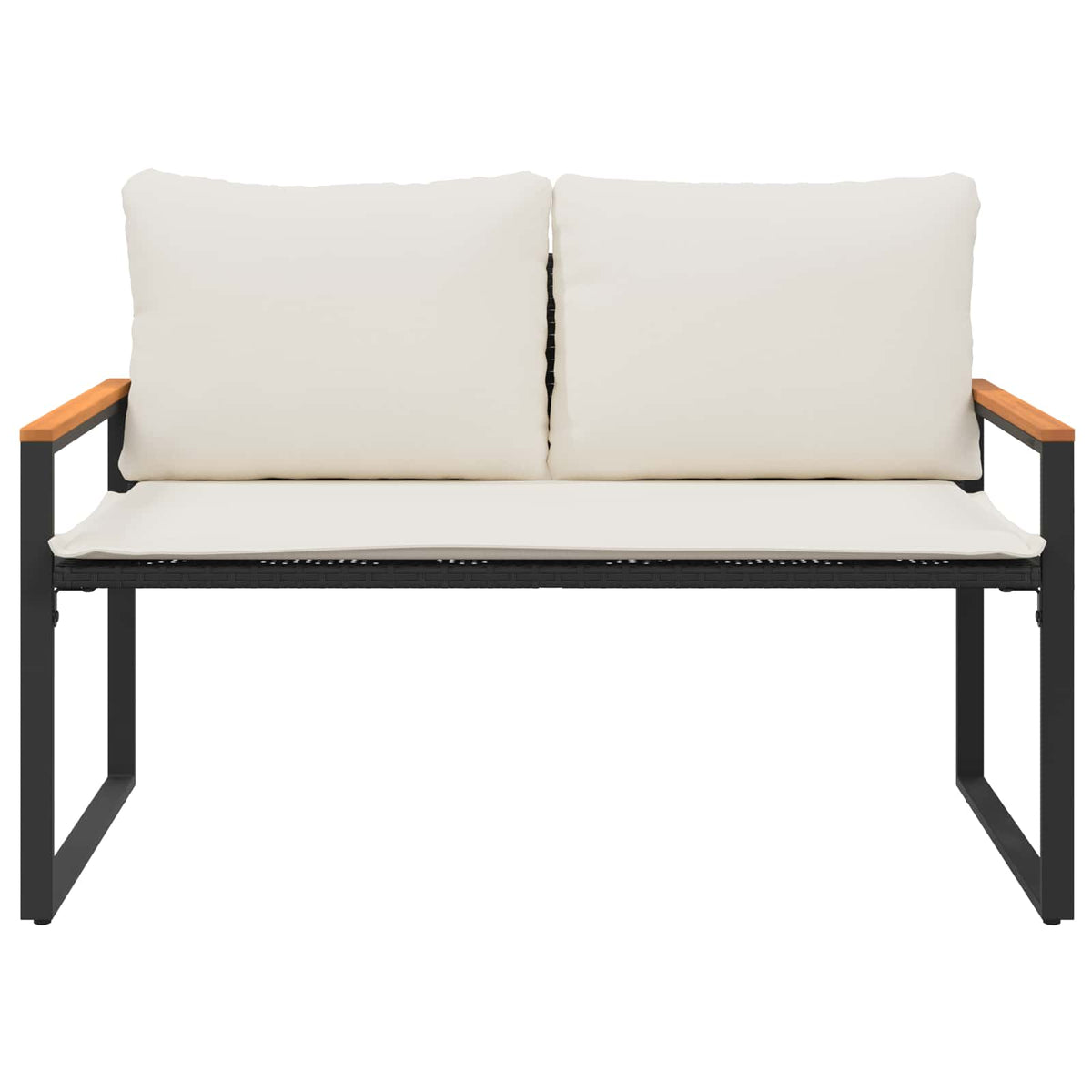 Lavice S Polštářem 115 X 65 X 72 Cm Ratan
