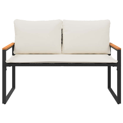 Lavice S Polštářem 115 X 65 X 72 Cm Ratan