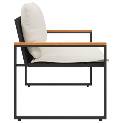 Lavice S Polštářem 115 X 65 X 72 Cm Ratan