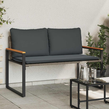 Lavice S Polštářem 115 X 65 X 72 Cm Ratan