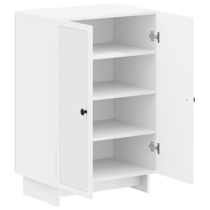 Skříň Na Obuv Ede 59,5 X 39,5 X 90 Cm Kompozitní Dřevo