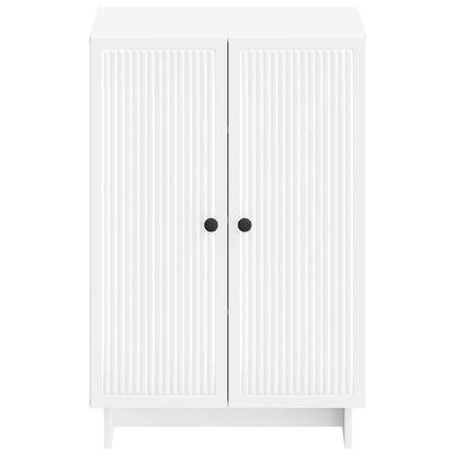 Skříň Na Obuv Ede 59,5 X 39,5 X 90 Cm Kompozitní Dřevo