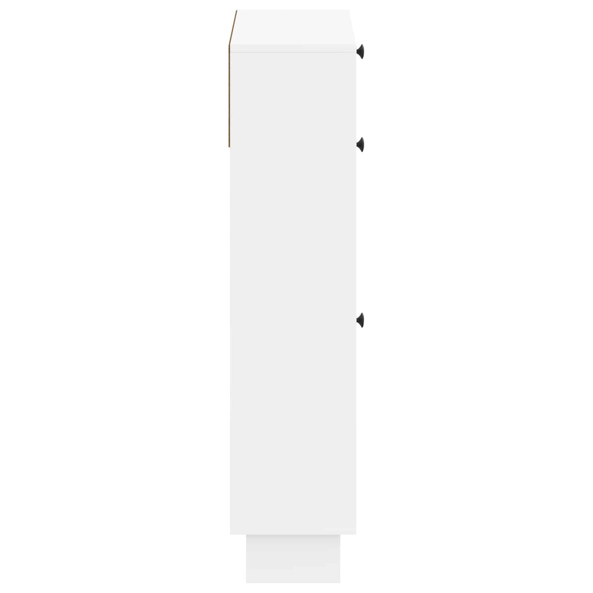 Skříň Na Obuv Ede 78 X 24 X 103 Cm Kompozitní Dřevo