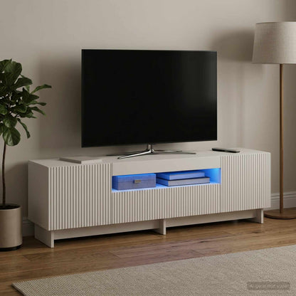 Led Tv Skříň Ede 153 X 35 X 43 Cm Kompozitní Dřevo