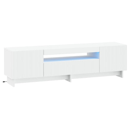 Led Tv Skříň Ede 153 X 35 X 43 Cm Kompozitní Dřevo